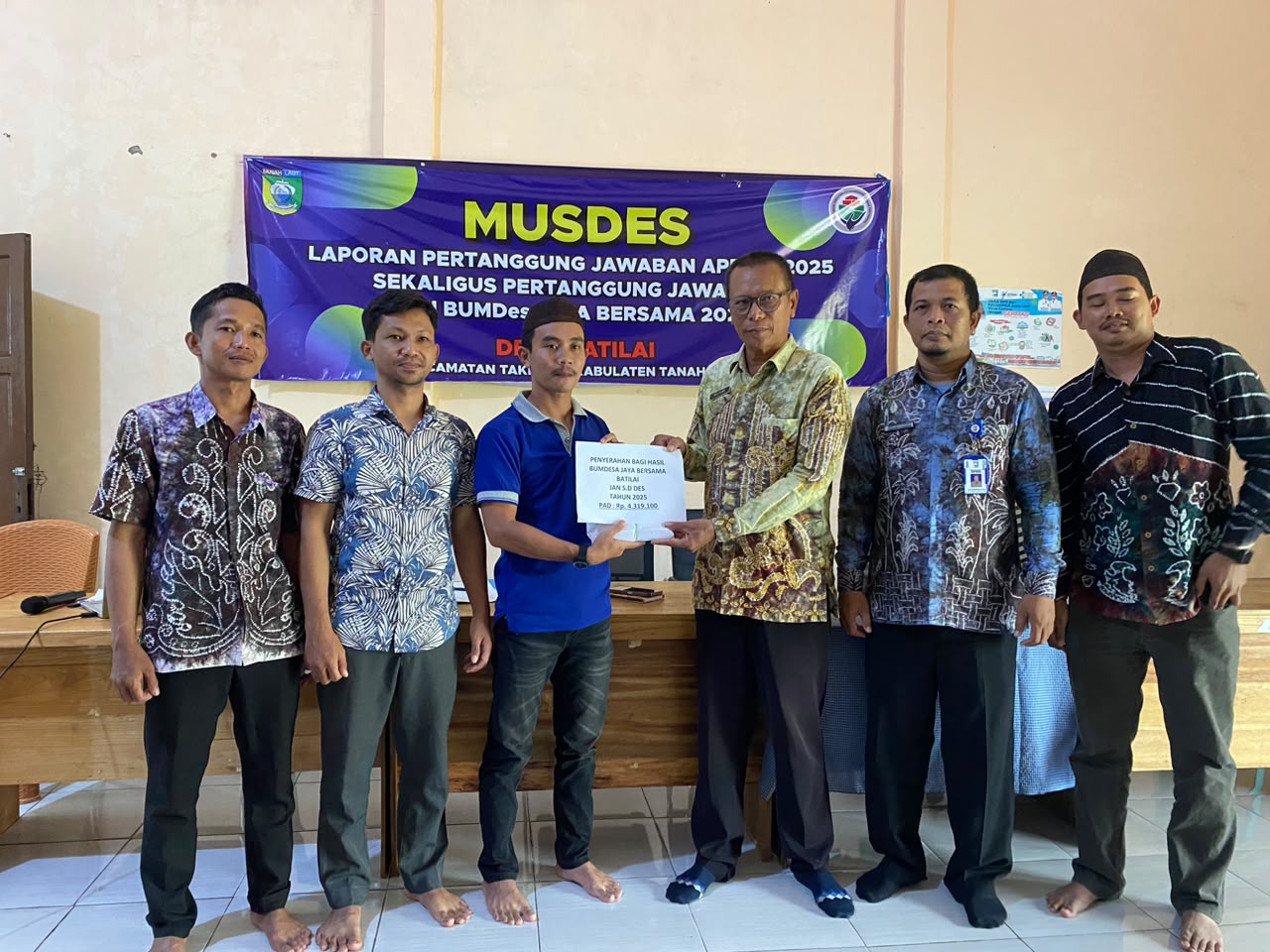 Musdes Pertanggung Jawaban Bumdes